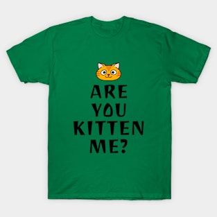 Are you kitten me T-Shirt